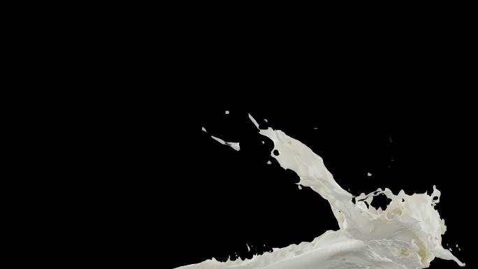 路径牛奶 螺旋牛奶 3D牛奶  牛奶流动