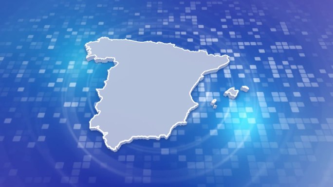 西班牙3D地图介绍
