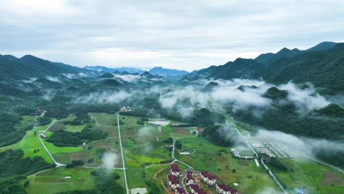 重庆巫溪山顶的一处美景，红池坝4k原画质