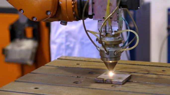 机械臂激光打印切割3D打印高分子材料