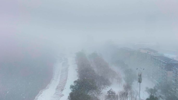 佳木斯雪景