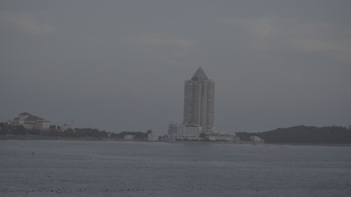 海边青岛建筑大海旅游海面