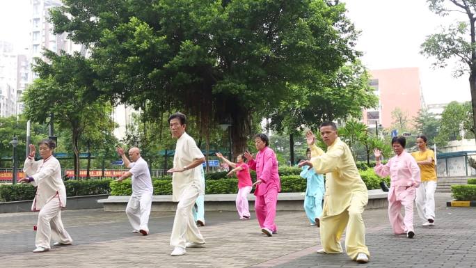 广场舞 跳舞 大妈跳舞 开心跳舞 老