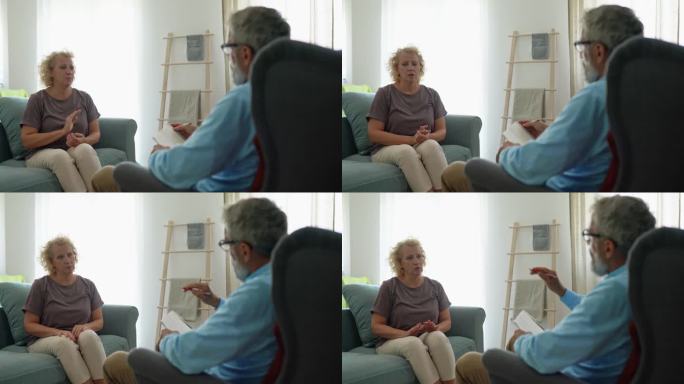 情绪治疗和咨询。国外诊所老人看病外国人