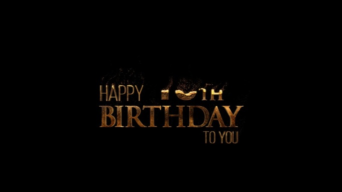 生日，祝贺十六岁生日快乐，阿尔法频道