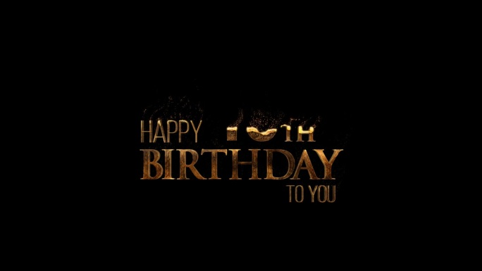 生日，祝贺10岁生日快乐，阿尔法频道