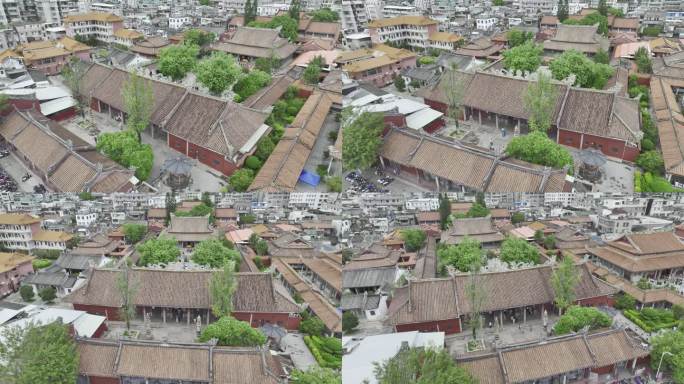 4K航拍潮州开元寺古建筑