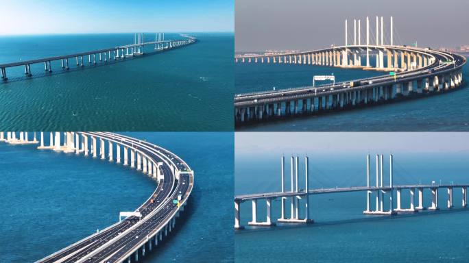 跨海大桥青岛胶州湾跨海大桥超级工程
