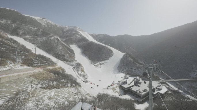 移动镜头国家高山滑雪中心（北京延庆）