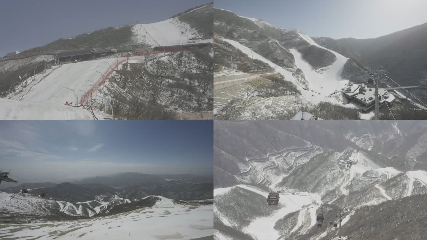 移动镜头国家高山滑雪中心（北京延庆）