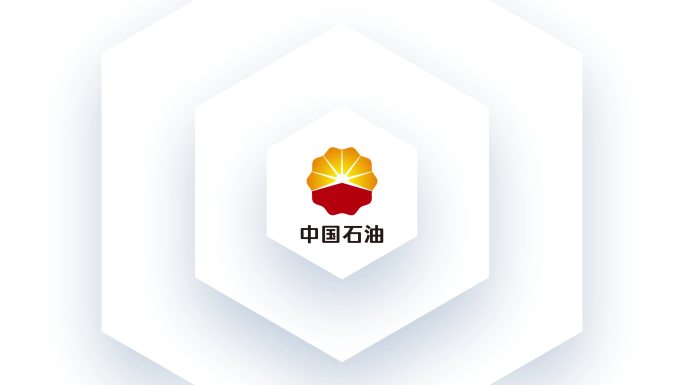 简约大气logo转场落版