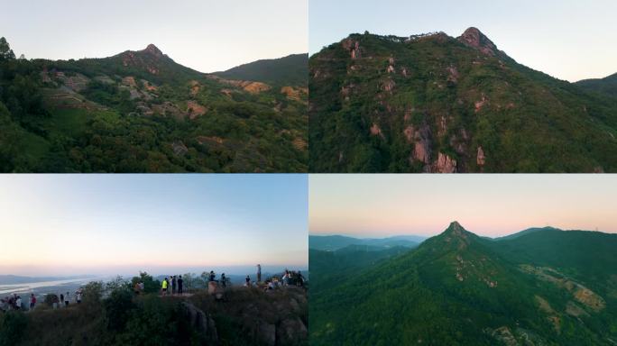 中山神湾丫髻山航拍