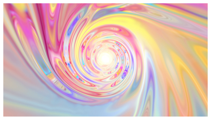 旋涡螺旋颜色渐变时空穿梭汇聚色彩背景2