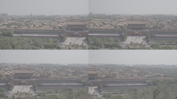 故宫景山紫禁城皇宫中国建筑传统古迹