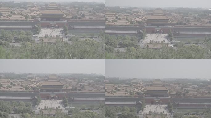 故宫景山紫禁城皇宫中国建筑传统古迹