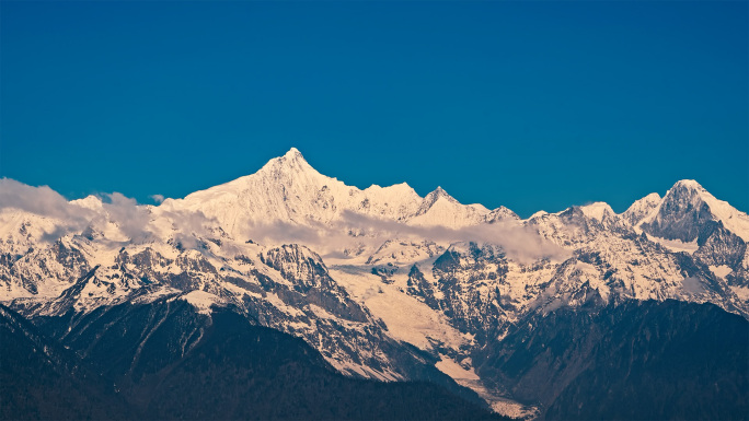 西藏雪山航拍合集4K高清实拍