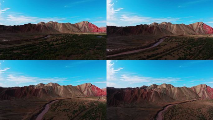 百里丹霞风景区