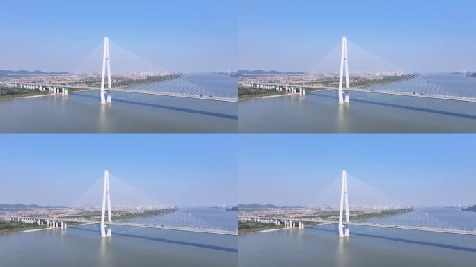 武穴大桥航拍视频
