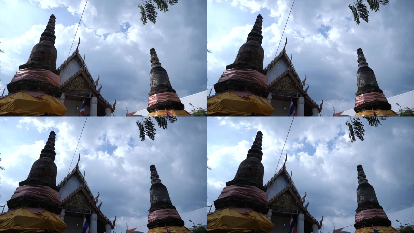 泰国古庙的时间流逝