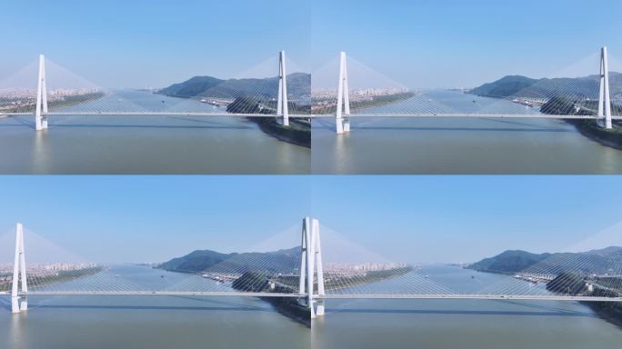 武穴大桥航拍视频