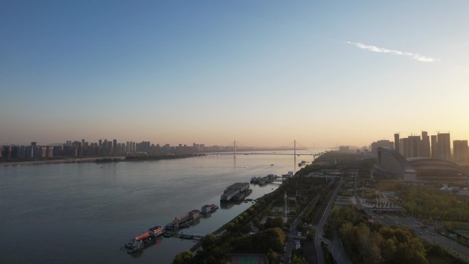 【原创4K】武汉航拍 汉阳 白沙洲大桥