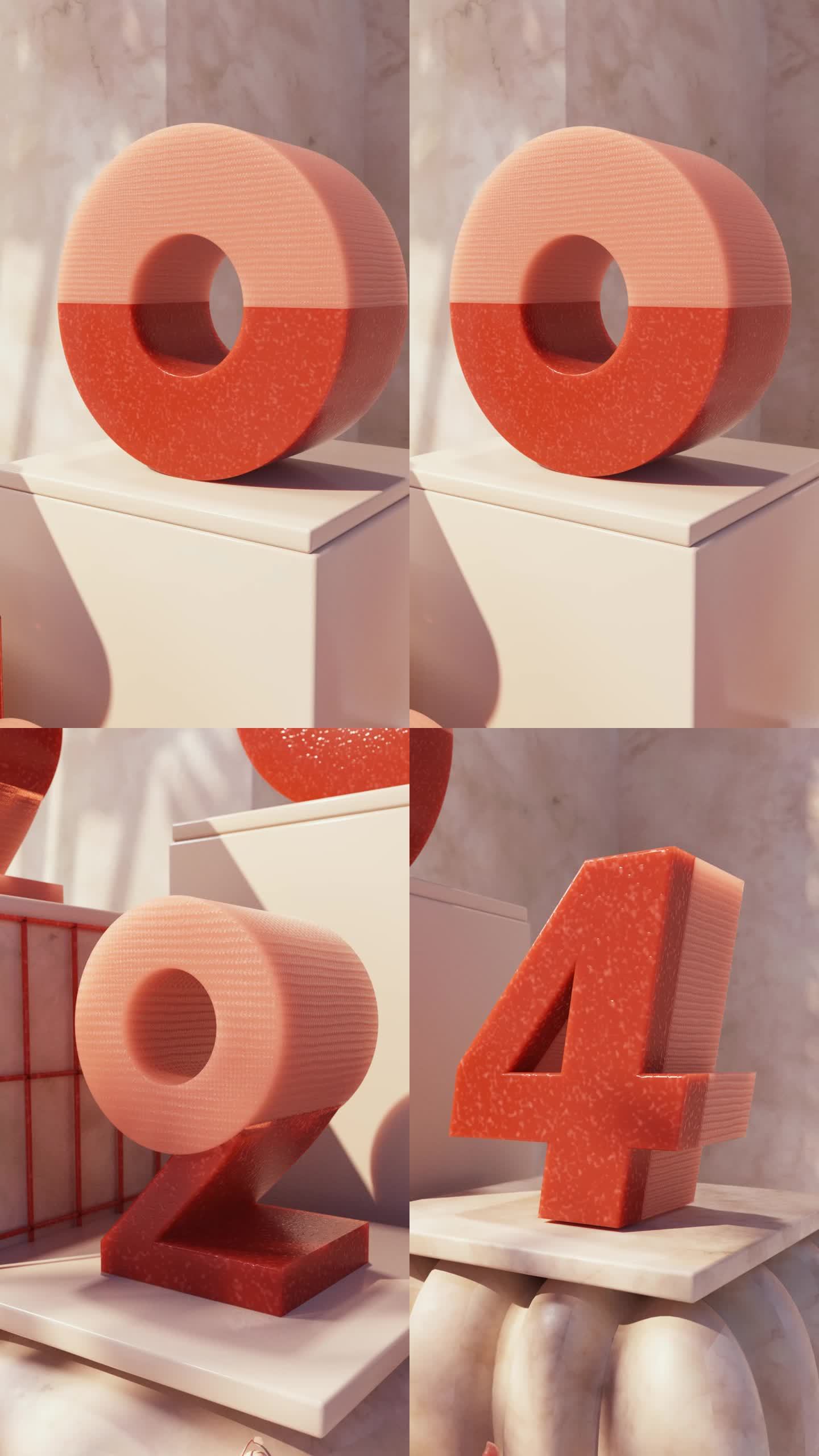 c4d2024字龙年新年春节内有视频文件