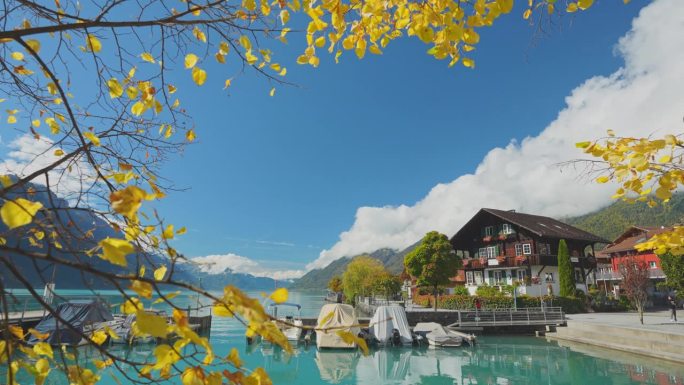瑞士因特拉肯的风景