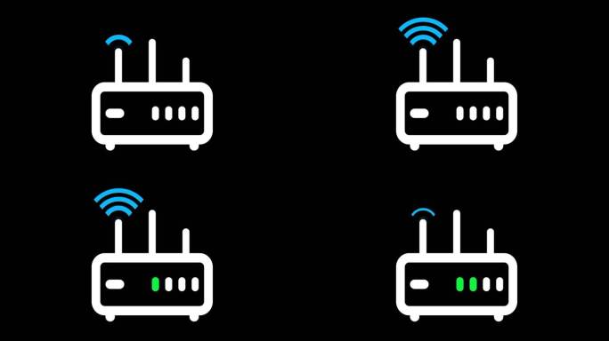 WIFI路由器信号发射