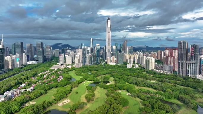 2023深圳城市公园最新航拍