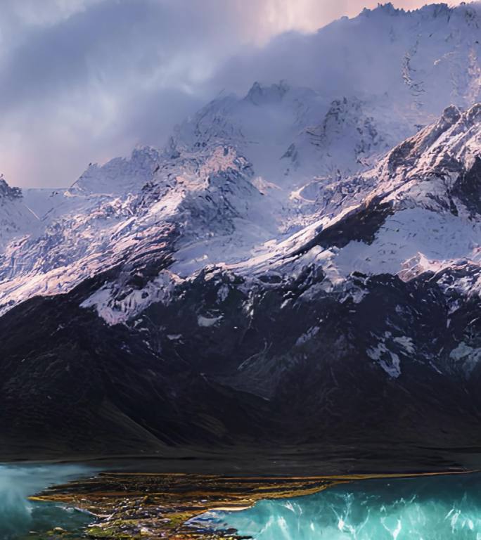 唯美雪山