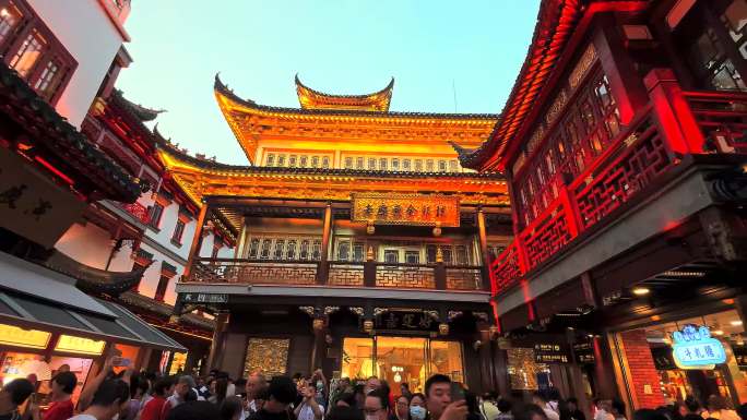 上海城隍庙商街老街5