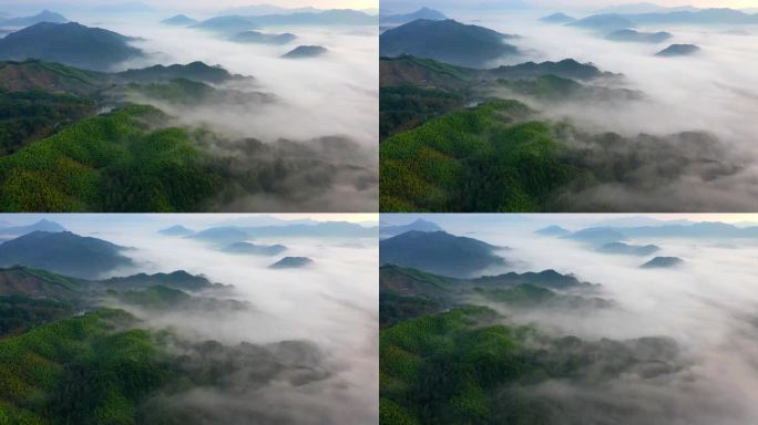 云海 山峦 风景 自然