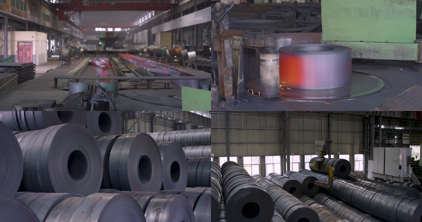 钢皮铁皮钢卷生产制造吊装炼钢厂