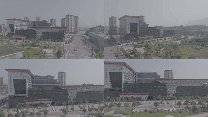 兴文县城建筑航拍