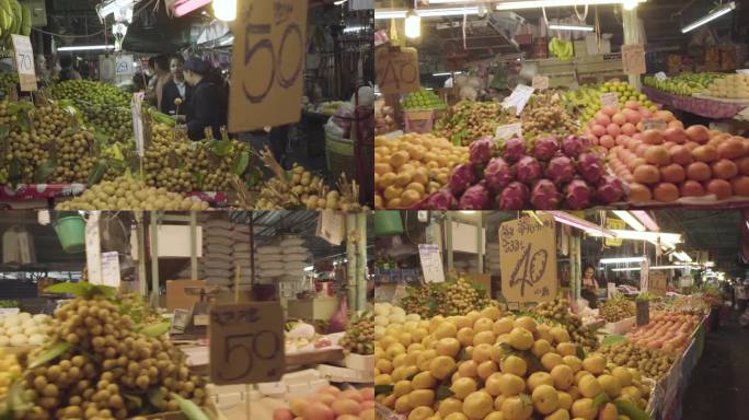 东南亚 泰国 水果市场 水果市场 街拍