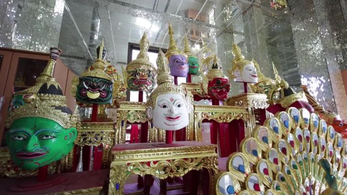 佛教历史与艺术的神圣面具