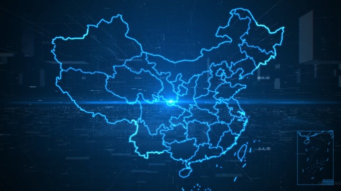 中国科技发展汇聚地图