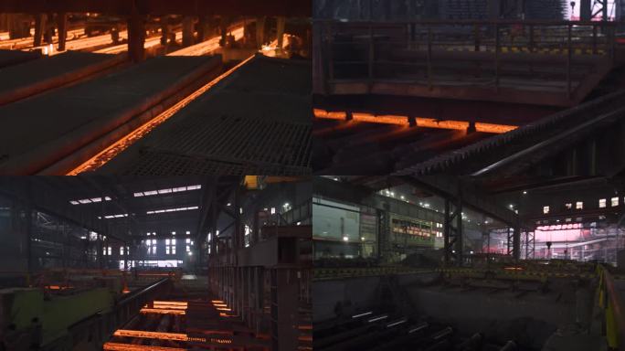 炼钢厂钢条钢柱生产