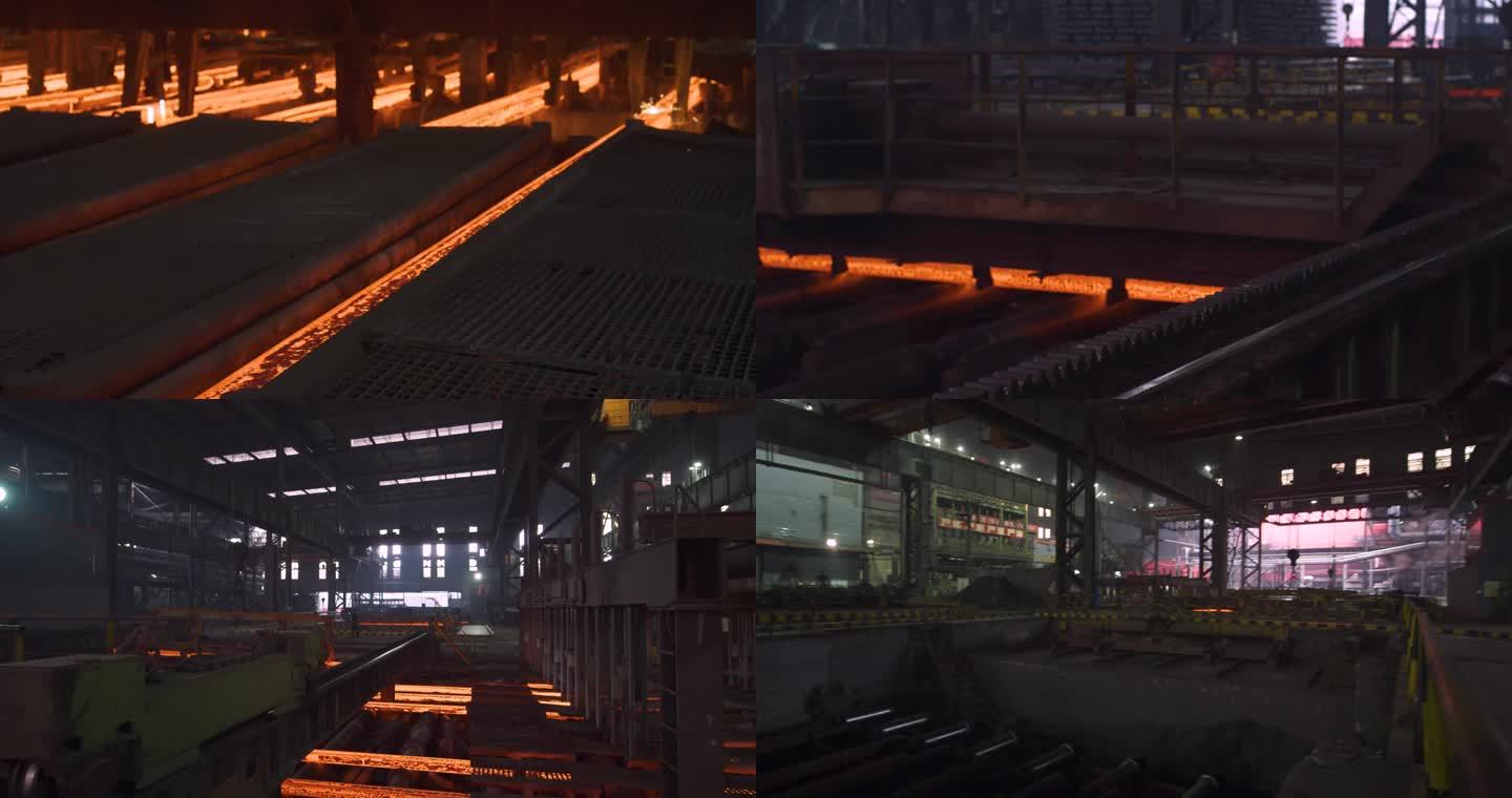 炼钢厂钢条钢柱生产
