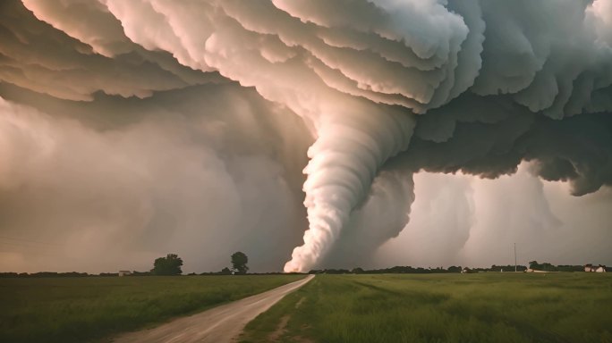 (原创) 龙卷风 自然灾害 暴风雨 灾难