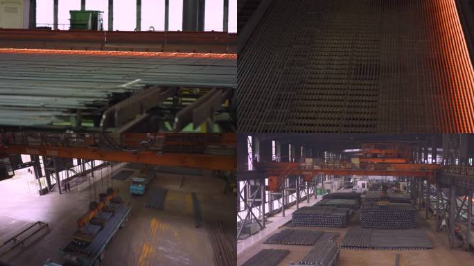 钢筋生产制造吊装炼钢厂
