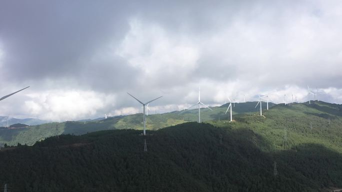 大山风力发电 风机 新能源