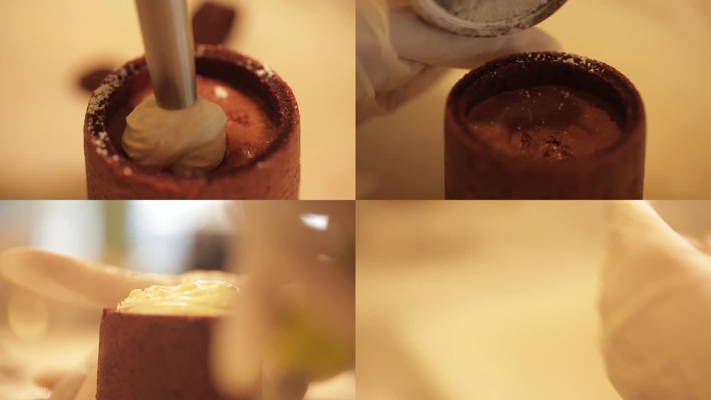 巧克力奶油 慕斯  甜品甜点 烘焙 制作