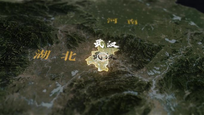 武汉武汉地形图