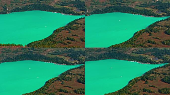 秋天的喀纳斯湖