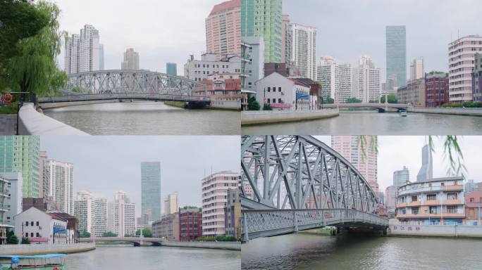 浙江路桥 上海城市空景 4K50P