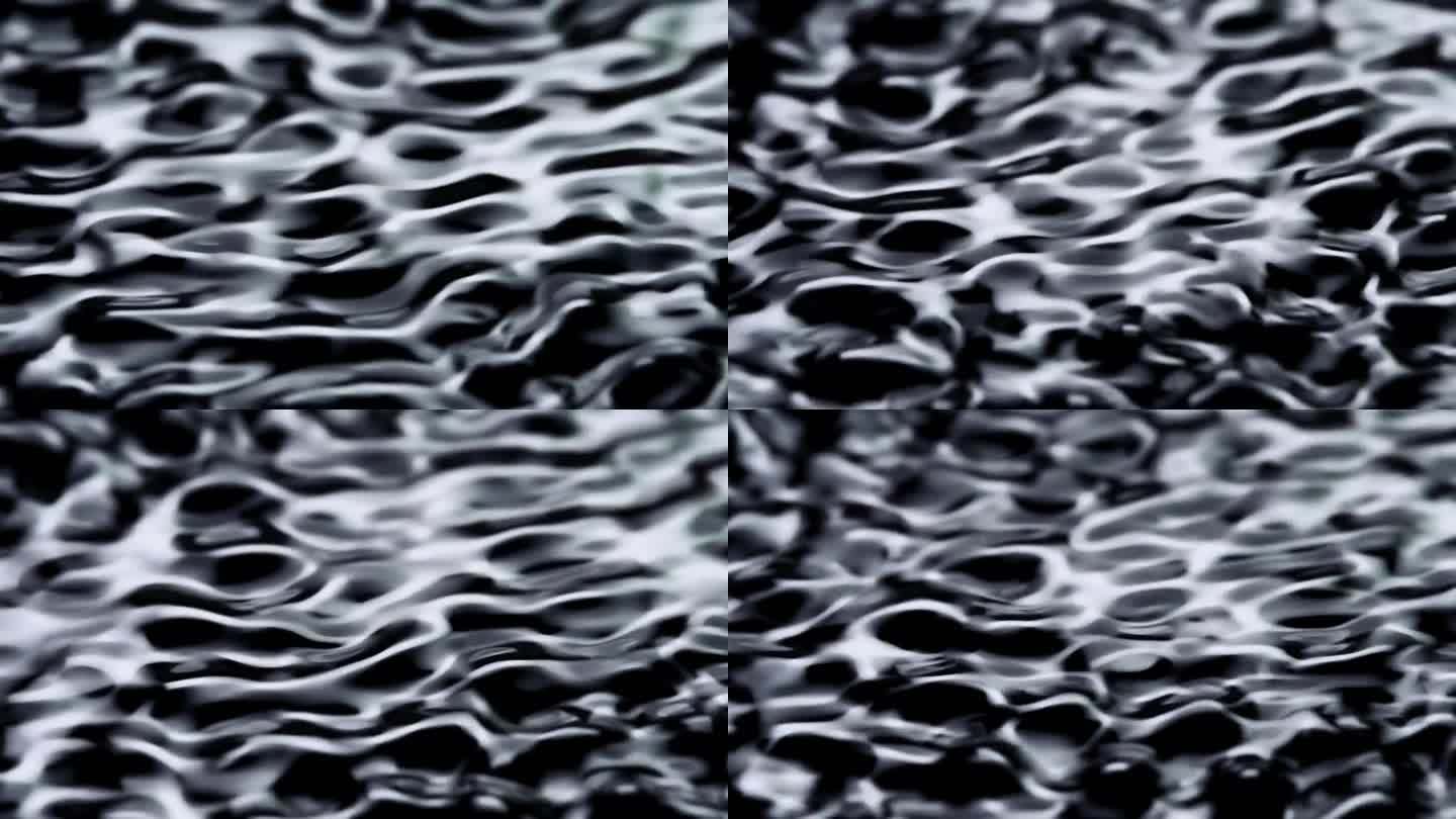 水面与声波共振动态流体