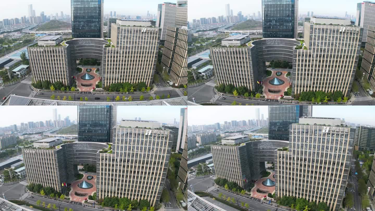 4k原素材-中国华能大楼