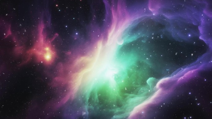 超新星爆炸后形成的宇宙星云。