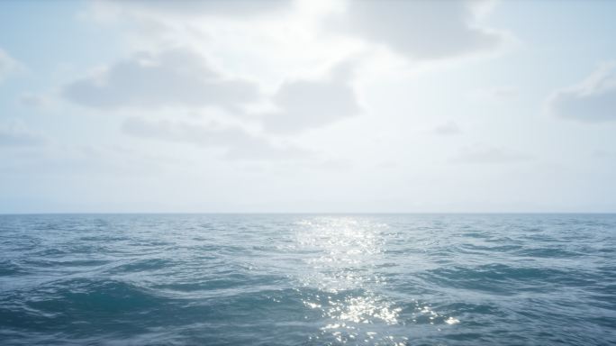 6K大海，海天一线，海面，海洋
